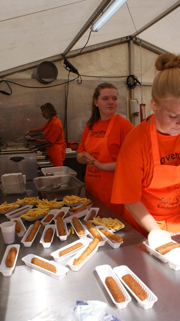 Er werd heel wat bruin gebakken!